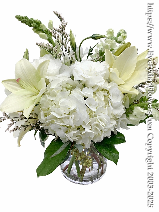 Timeless White Flowers