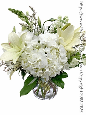 Timeless White Flowers