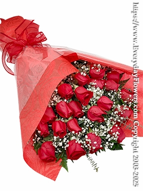 Twenty One Rose Bouquet