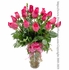 Two Dozen Hot Pink Roses