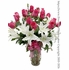 Two Dozen Hot Pink Roses