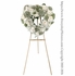White Heart Flower Wreath