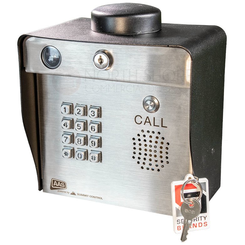 AAS ASCENT X1 PLUS – Cellular Telephone Entry System with Keypad & CAMERA - 16-X1-PLUS