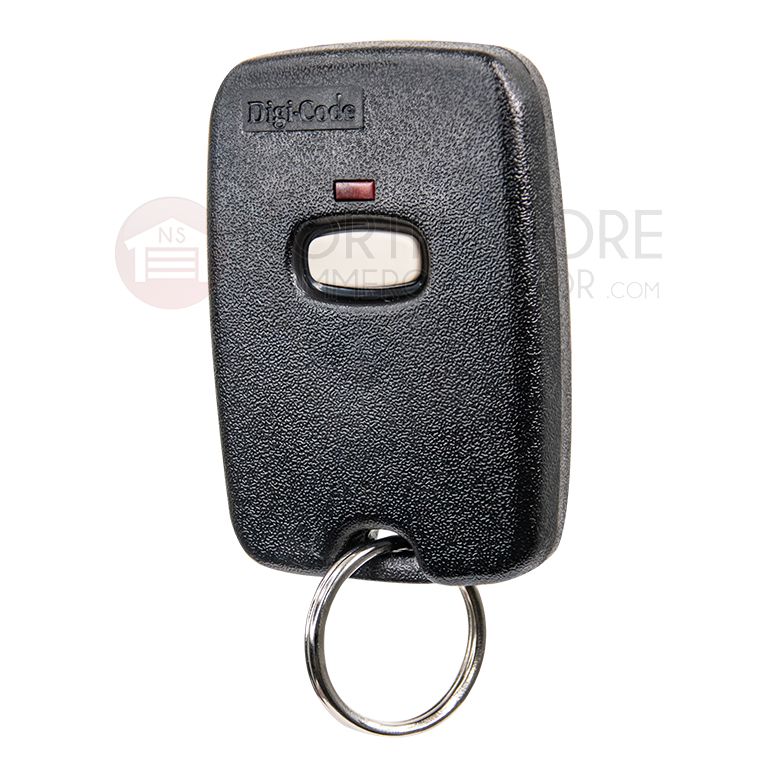 DigiCode 1Button Garage Door Opener Keychain Remote DC5042