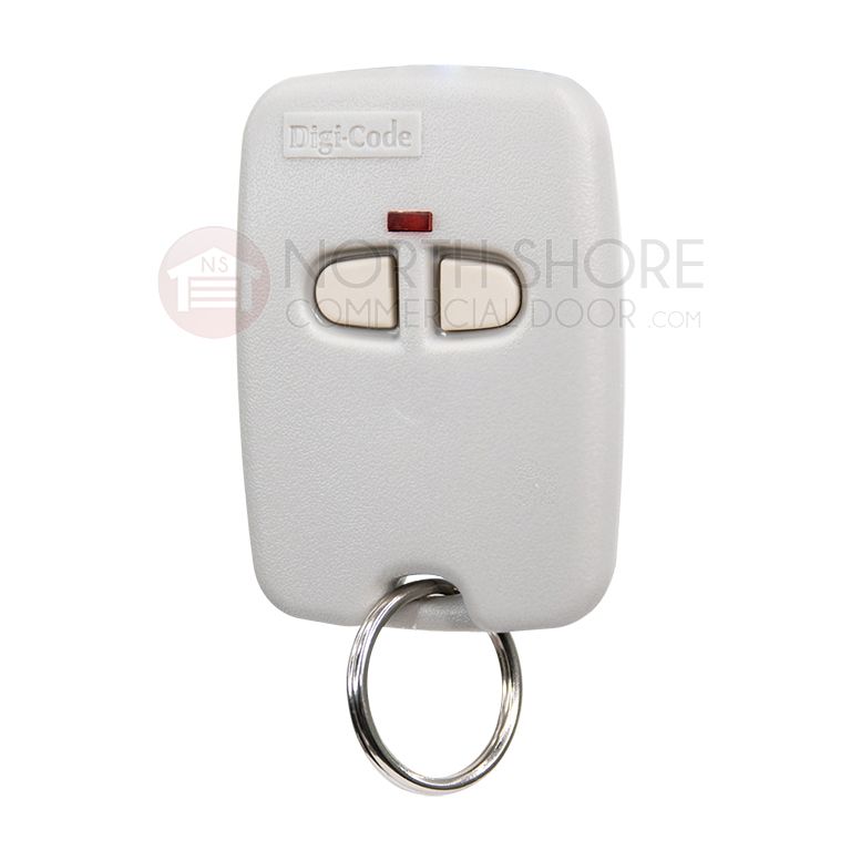 DigiCode 2Button Keychain Transmitter Garage Door Opener DC5070