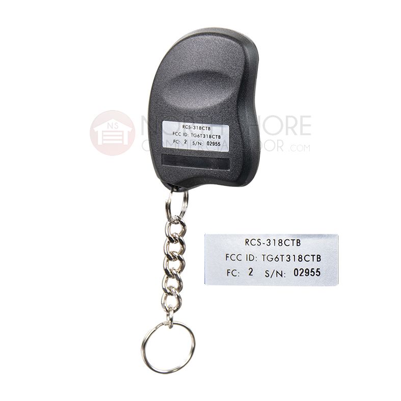 TwoButton Gate Opener Remote RCS318CTB2