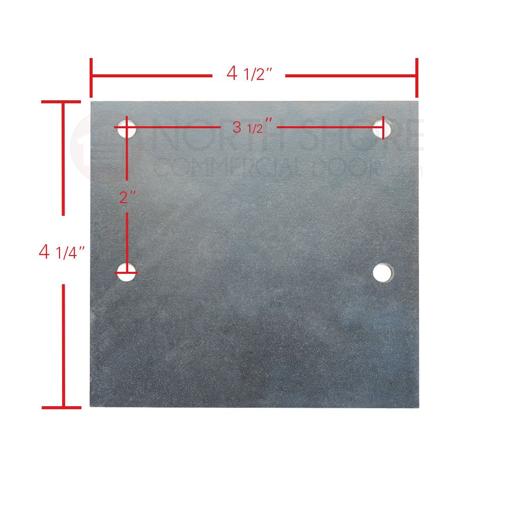 Super Sneaky SMP Garage Door Strut Mount Plates for Panels