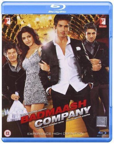Badmaash Company -Bluray Bollywood Movie-Brand New