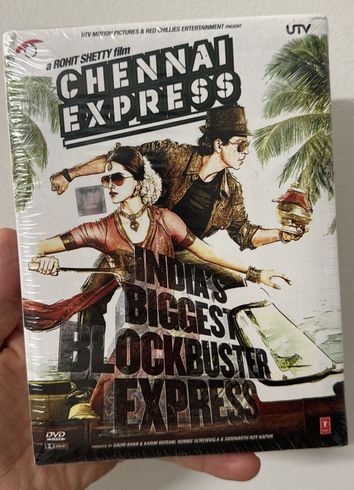Chennai Express - Shahrukh Khan, Deepika - 2-Disc Bollywood new DVD