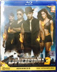DHOOM 3 BLU-RAY - AAMIR KHAN, KATRINA KAIF - BOLLYWOOD  BLURAY new