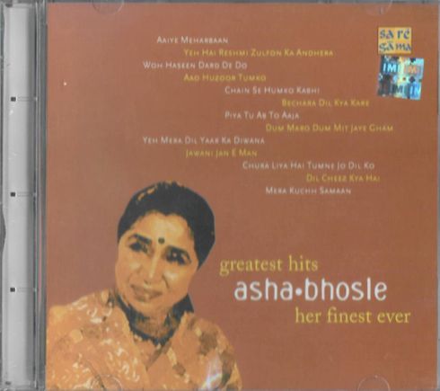 Greatest Hits Of Asha Bhonsle-Her finest Ever- Brand New CD