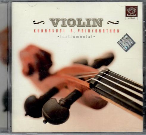 Kunnakudi R. Vaidyanathan  violin cd carnatic new