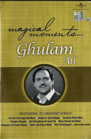 MAGICAL MOMENTS GULAM ALI - BOLLYWOOD HINDI 3 CD SET. UNIVERSAL.MAGICAL MOMENTS GULAM ALI - BOLLYWOOD HINDI 3 CD SET. UNIVERSAL.