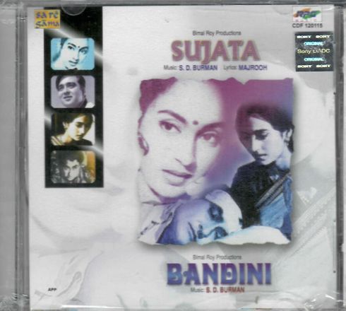 Sujata / Bandini -S.D. Burman  RARE 2 IN 1 Bollywood Music CD combo new CD