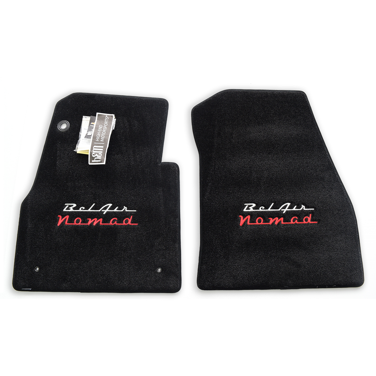 19551957 1958 Chevrolet Bel Air Nomad Wagon Floor Mats Premium Upgrade
