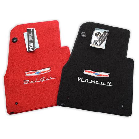 1955-1957 1958 Chevrolet Bel Air Nomad Wagon Floor Mats - Premium Upgrade