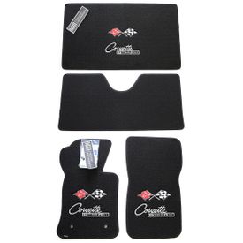 1963-1965 Corvette Sting Ray Floor Mats Set - Premium Upgrade