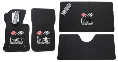 1966-1967 Corvette Sting Ray Floor Mats Set - Premium Upgrade