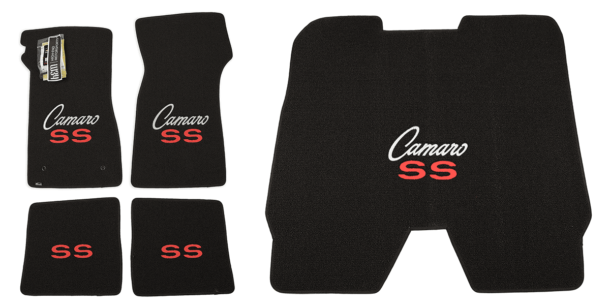1967 1969 Chevrolet Camaro Floor Mats SS RS Z28