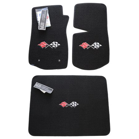 1968-1982 Chevrolet Corvette C3 Floor Mat Set - Premium Upgrade