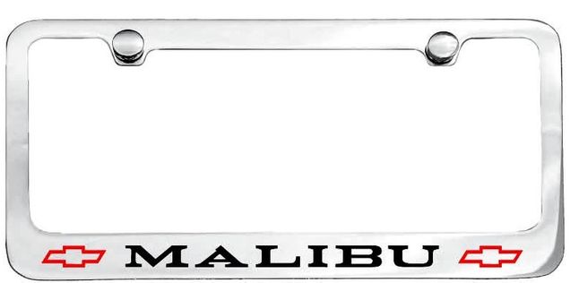 1969 - 1973 Malibu  Engraved License Plate Frame