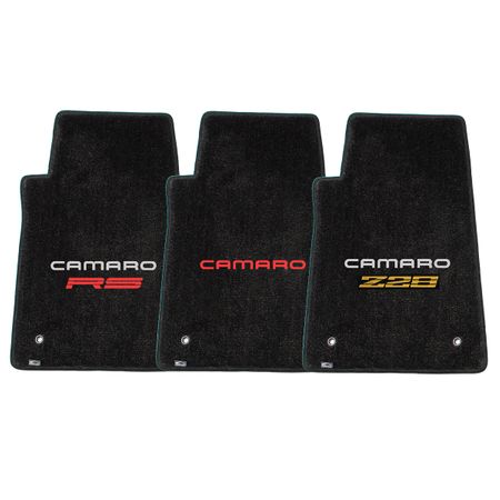 1982-1992 Chevrolet Camaro Floor Mats - Z28 RS - Premium Upgrade