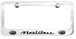 1997-2005 Malibu  Engraved License Plate Frame Custom Colors