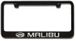 2006 2007 Malibu  Engraved License Plate Frame