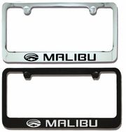 2006 2007 Malibu  Engraved License Plate Frame