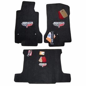 2013 Chevrolet Corvette C6 60th Anniversary Floor Mat Set - Premium Upgrade
