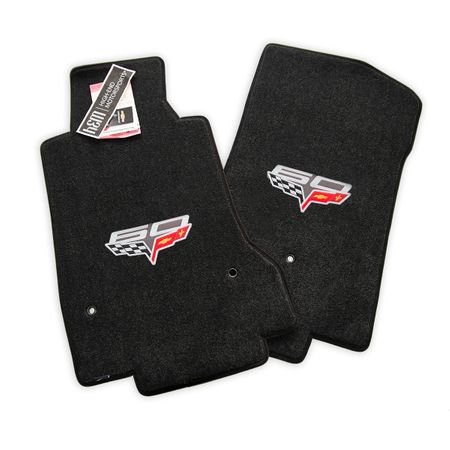 2013 Chevrolet Corvette C6 60th Anniversary Floor Mats - Premium Upgrade