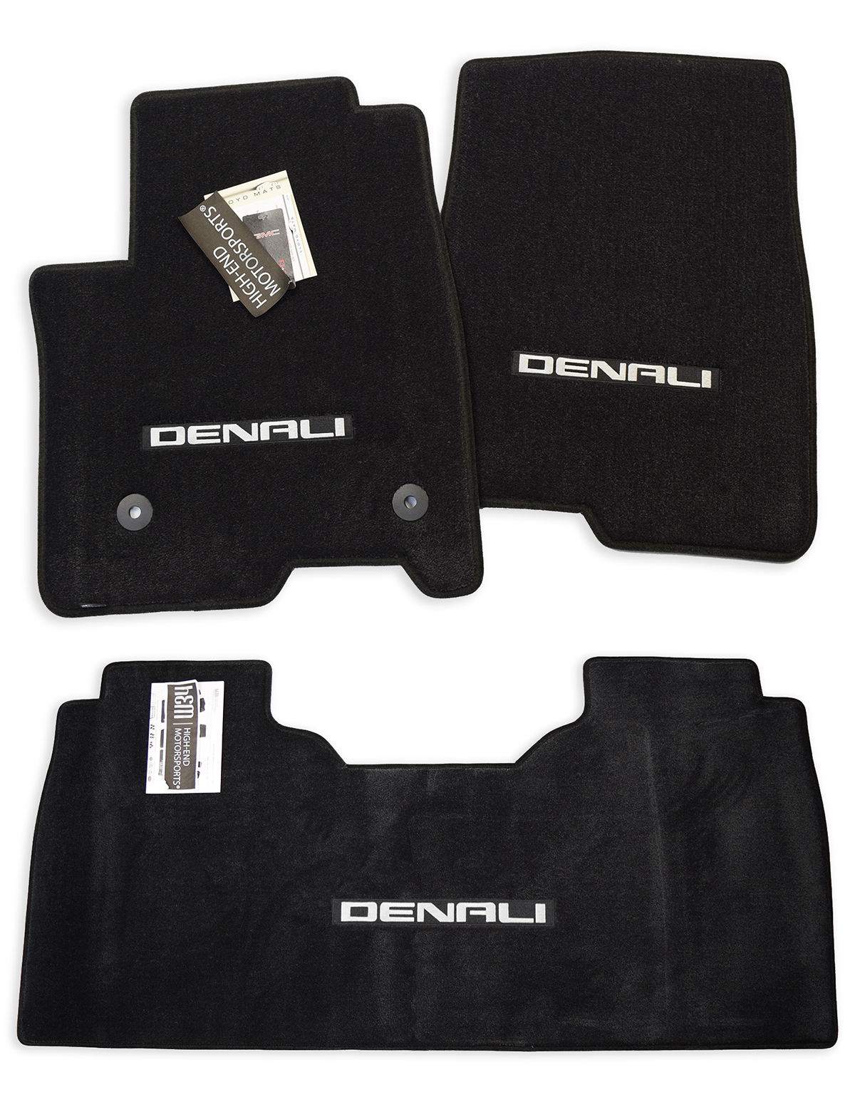 GMC Sierra and Sierra Denali Floor Mats 20192024 Premium Upgrade