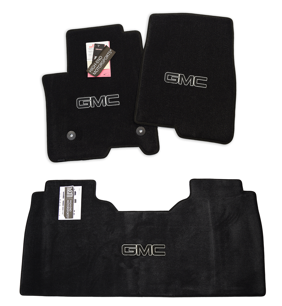 GMC Sierra Denali Floor Mats Silver Logos 1500 2014-18 Nice GMC Sierra Denali Floor Mats Silver Logos 1500 2014-18 Nice