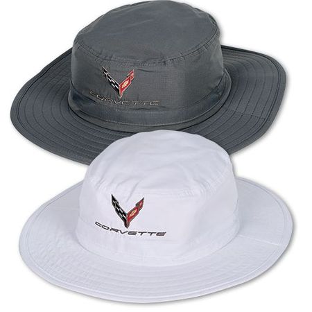 C8 Chevrolet Corvette Bucket Hat - UPF 30+ Sun Protection - Floats