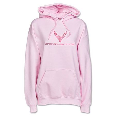 Chevrolet Corvette Tonal Sweatshirt Pink 