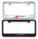 Acura A spec Engraved License Plate Frame