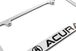 Acura Engraved License Plate Frame