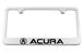 Acura Engraved License Plate Frame