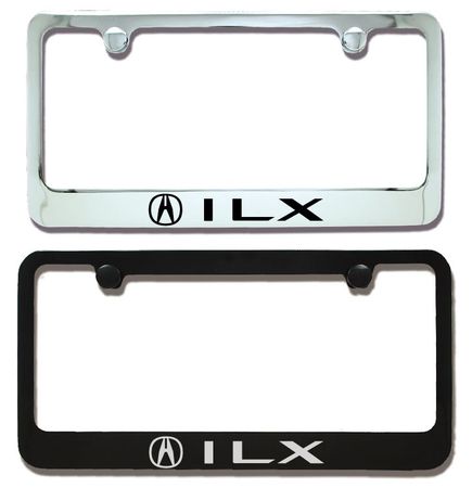 Acura ILX Engraved License Plate Frame