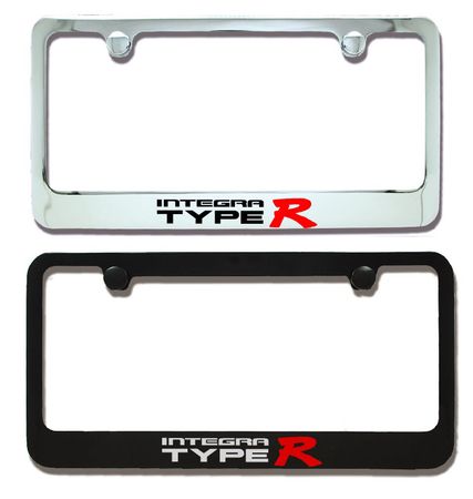 Acura Integra Type R Engraved License Plate Frame