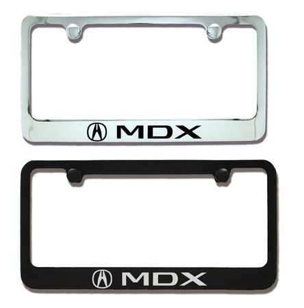 Acura MDX Engraved License Plate Frame