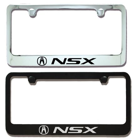 Acura NSX Engraved License Plate Frame