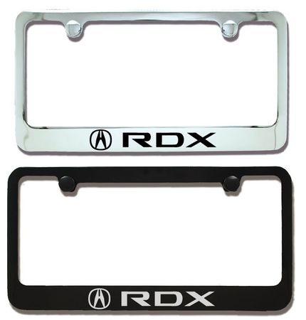 Acura RDX Engraved License Plate Frame