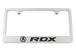 Acura RDX Engraved License Plate Frame