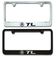 Acura TL Engraved License Plate Frame