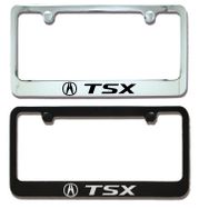 Acura TSX Engraved License Plate Frame