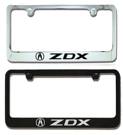 Acura ZDX Engraved License Plate Frame