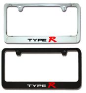 Acura Type R Engraved License Plate Frame