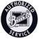 Buick Authorized Service Embossed Tin Decorative Sign - Toolbox Refrigerator Magnet