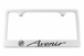 Buick Avenir Engraved License Plate Frame